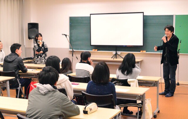 声優コース 特別授業を行いました 精華学園高等学校